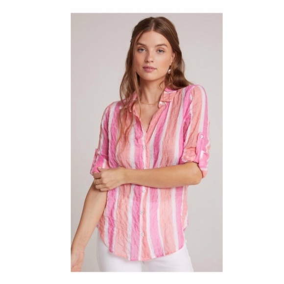 Anthropologie Cloth & Stone Clean Button Down. - Picture 3 of 4